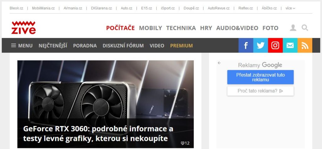 IT magazín Živě