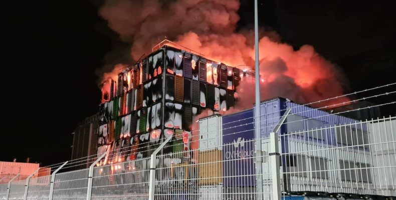 Požár OVH Data Center ve Francii